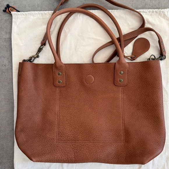 Will Leather Goods East-West leather tote - Picture 2 of 8